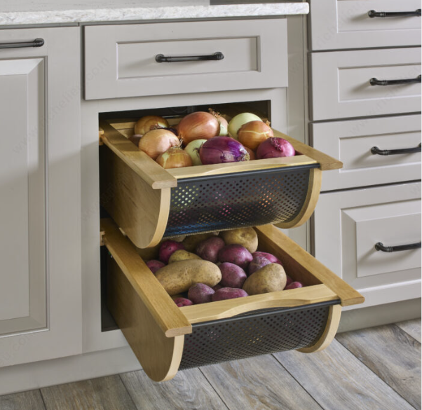 Pull out basket