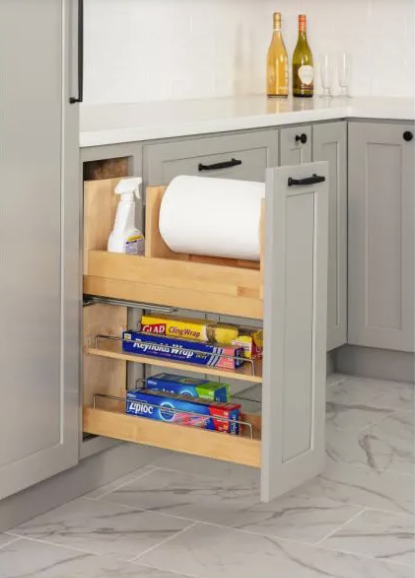 PAPER TOWEL BASE PULL OUT